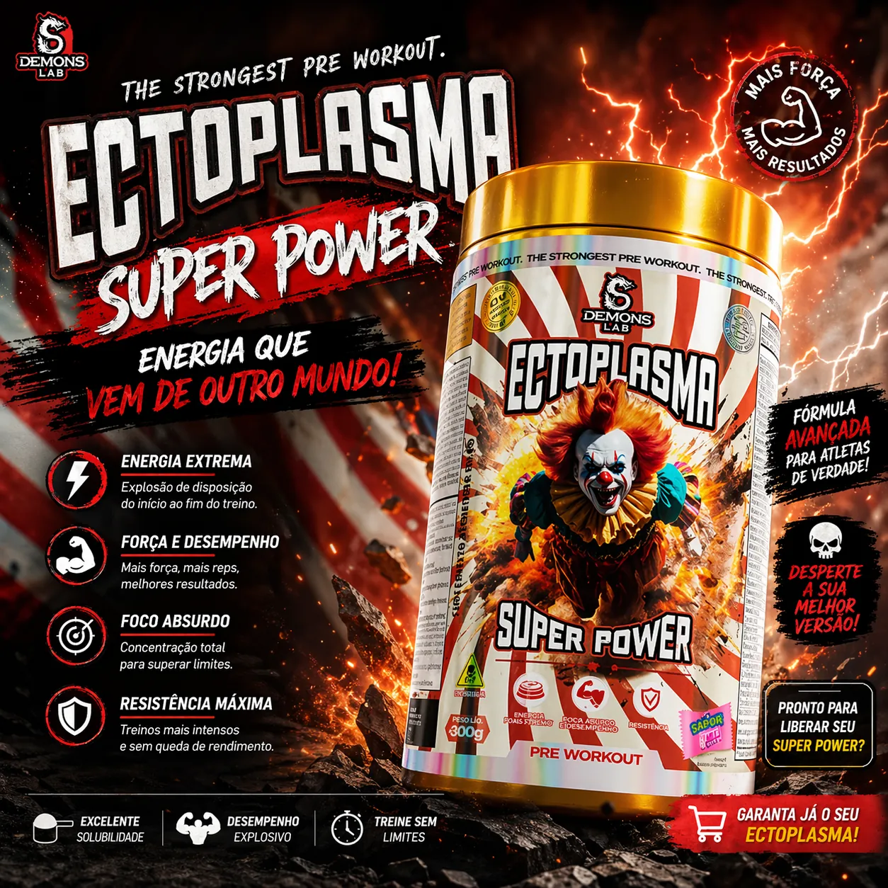 Demons Lab — Ectoplasma Super Power