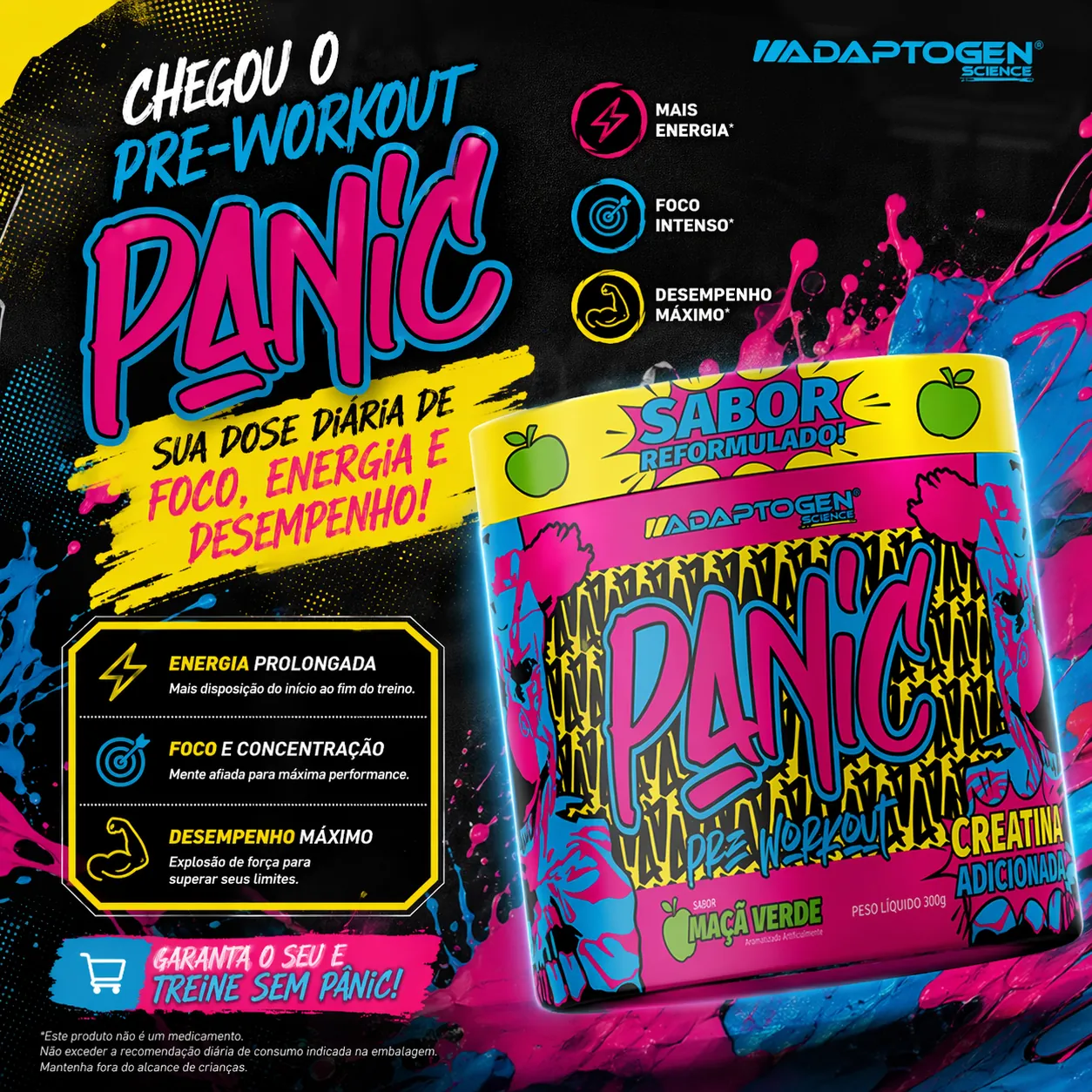 Adaptogen — Panic Pre-Workout