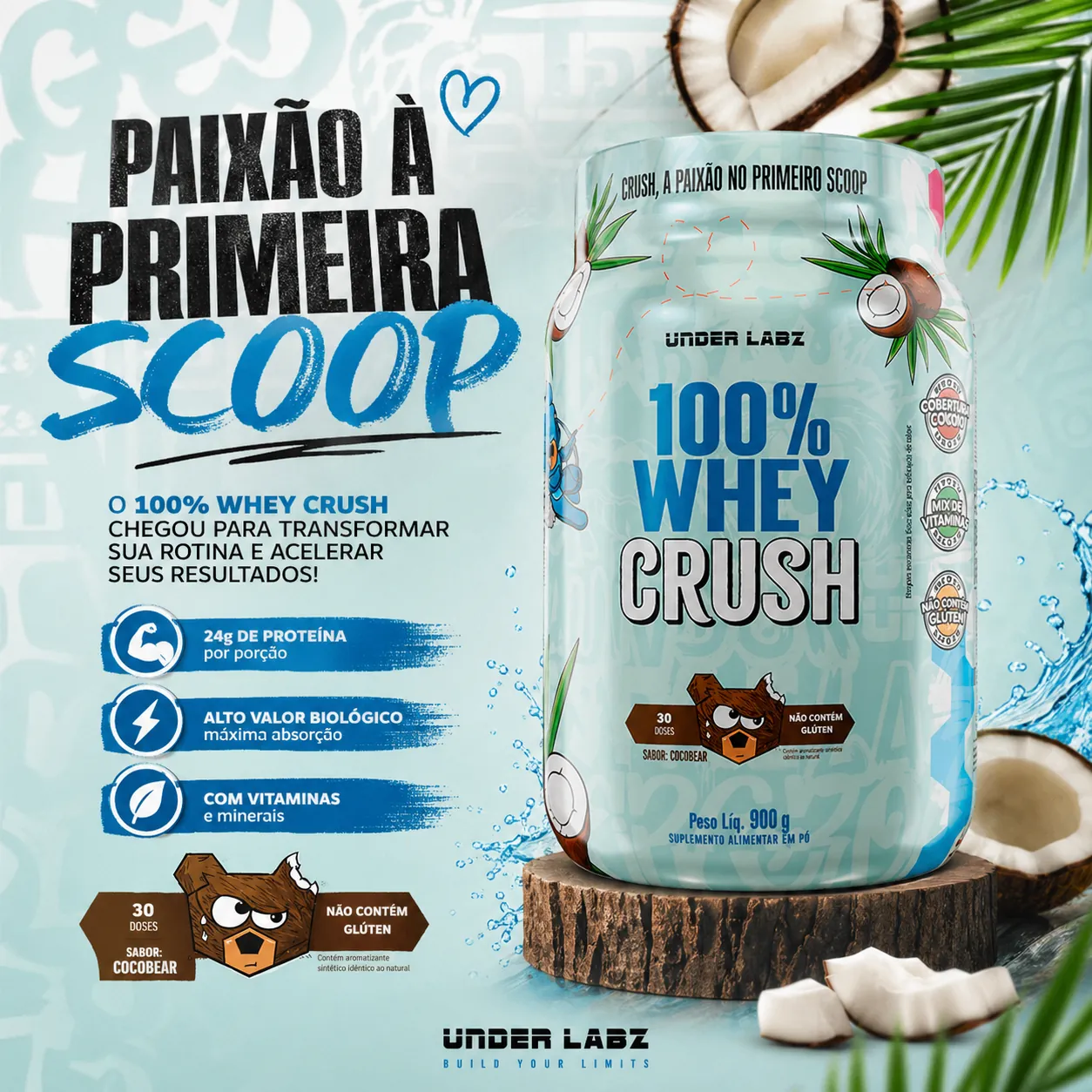 Under Labz — 100% Whey Crush